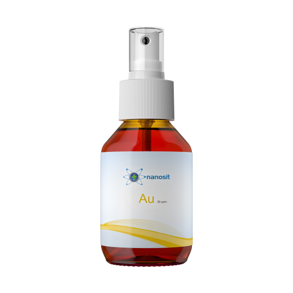Nanosit - Kolloidales Gold 30ppm, Sprühflasche 100ml