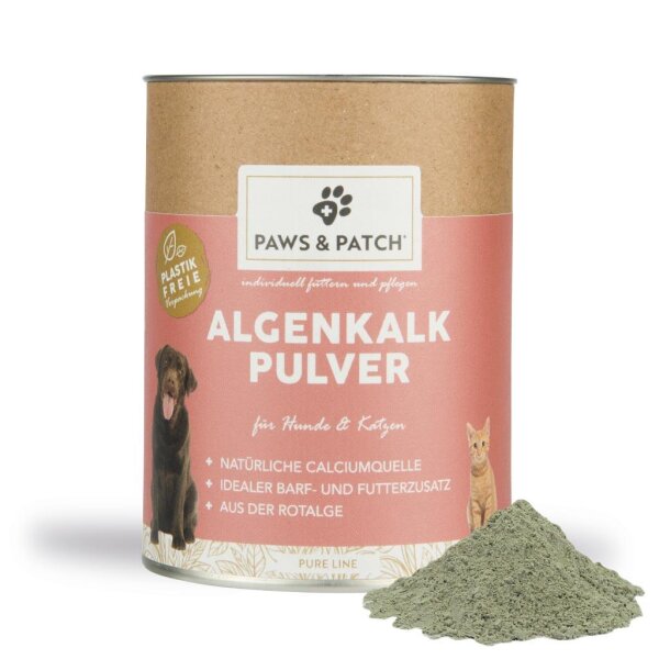 Paws & Patch Algenkalk Pulver 250g