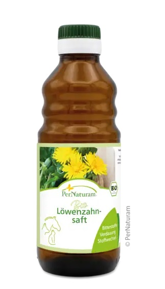 PerNaturam Bio Löwenzahnsaft 250ml für Hund & Katz