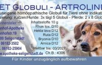 PetGlobuli Arthrolind für Hunde und Katzen 10g...