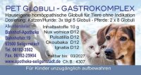 PetGlobuli Gastrokomplex für Hunde und Katzen 10g...