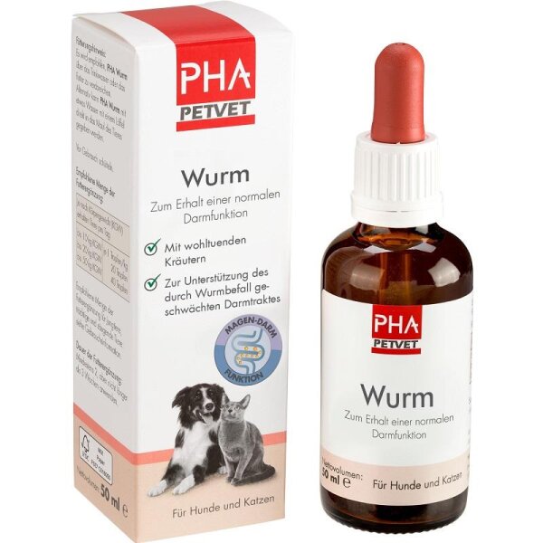 PHA Wurm für Hunde und Katzen 50ml