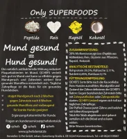 QCHEFS Puffed Cheese Kauknochen für Hunde 3Stk / 72g...