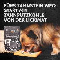 QCHEFS Zahnputzkohle für Hunde 80g – Zahnpflege