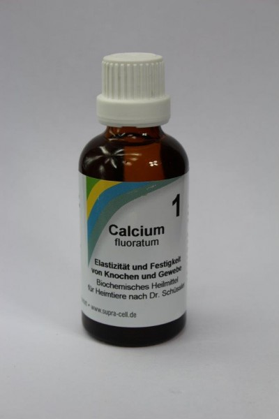 Supra-Cell Schüßler Salz Nr. 1 Calcium fluoratum - 50ml Lösung