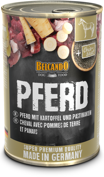 BELCANDO® Dose 400g Pferd mit Kartoffel & Pastinaken