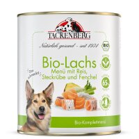 Tackenberg Menü Dose - BIO Lachs mit Reis &...
