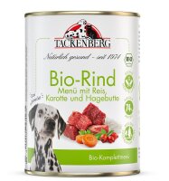 Tackenberg Menü Dose - BIO Rind mit Karotte und...