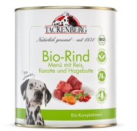 Tackenberg Menü Dose - BIO Rind mit Karotte und...