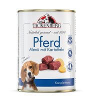 Tackenberg Menü Dose - Pferd mit Kartoffeln 400g...