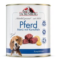 Tackenberg Menü Dose - Pferd mit Kartoffeln 800g...