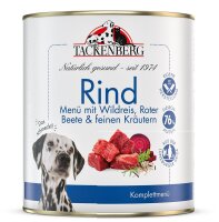 Tackenberg Menü Dose - Rind mit Wildreis, Roter...