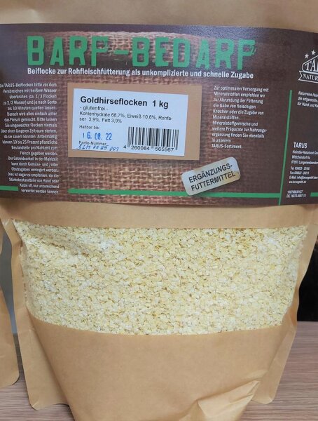 Beiflocken Goldhirse 1kg
