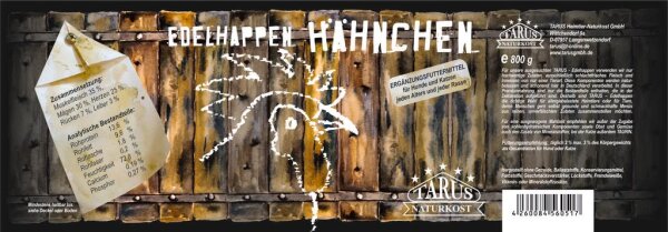 Tarus Edelhappen Hähnchen 800g pur - Reinfleischdose