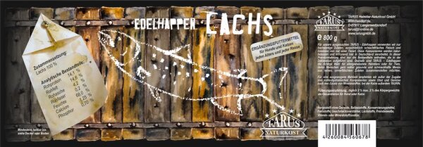 Tarus Edelhappen Lachs 800g pur - Reinfleischdose