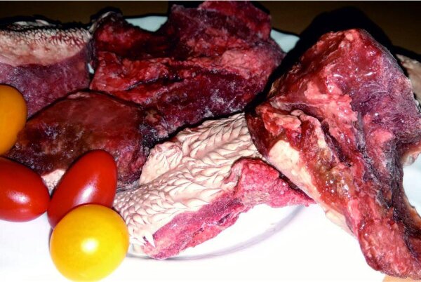 Tarus Frostfleisch Rinderleber 1kg gewürfelt tiefgefroren