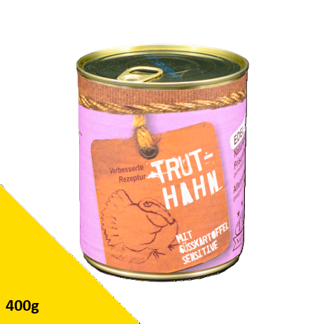 Tarus Naturkost Hund - Edel Menü Dose: Truthahn mit Süßkartoffel und Fenchel 400g