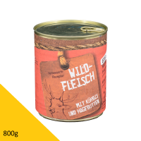 Tarus Naturkost Hund - Edel Menü Dose: Wildfleisch...