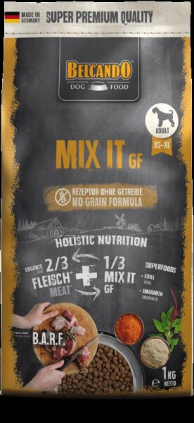 BELCANDO® Futterergänzung MIX IT GF 1kg für Hunde