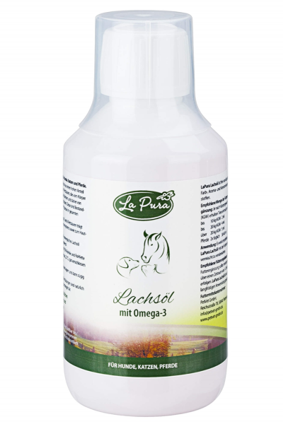 LaPura Lachsöl 250ml - kaltgepresst aus Norwegen