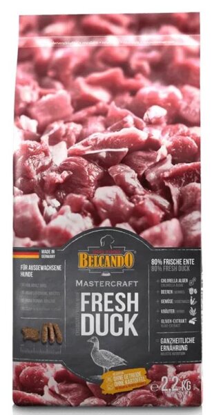BELCANDO® Mastercraft fresh duck 2,2kg  - Trockenfutter für Hunde