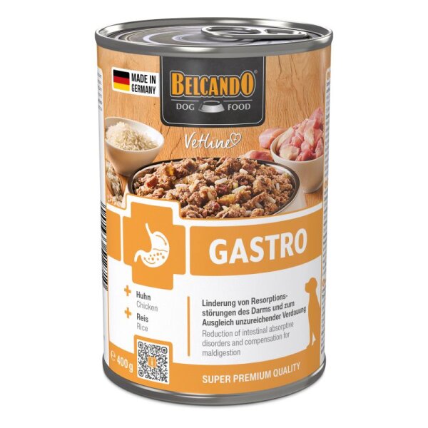 BELCANDO® Dose 400g Vetline Gastro - Hunde Nassfutter