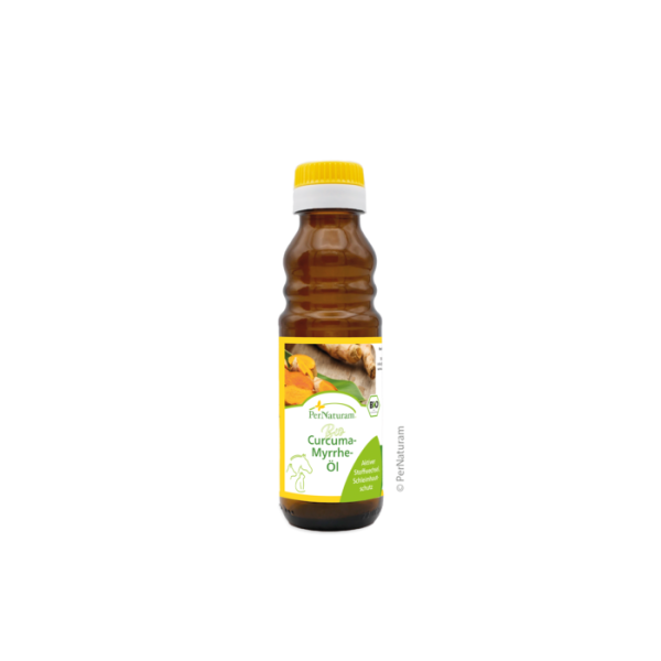 PerNaturam Curcuma-Myrrhe-Öl 100ml (BIO) für Hund & Katz