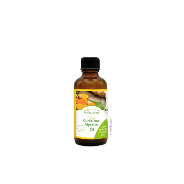 PerNaturam Curcuma-Myrrhe-Öl 50ml (BIO) für Hund & Katz