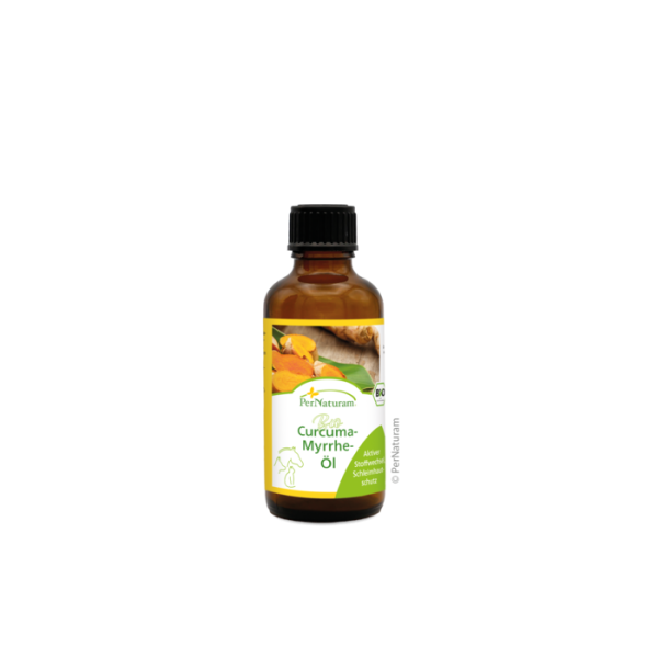 PerNaturam Curcuma-Myrrhe-Öl 50ml (BIO) für Hund & Katz