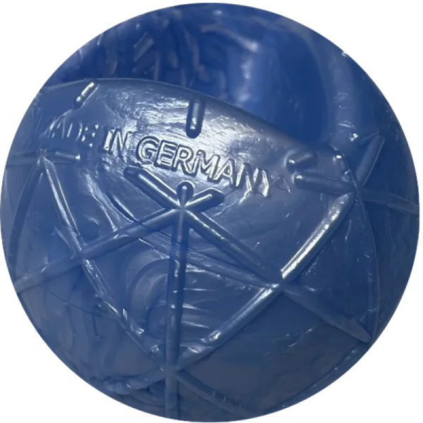Moby Ball – Metallic Blau Größe L (7,0 x 6,0 cm)