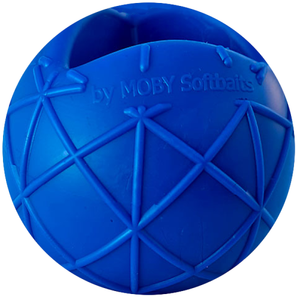 Moby Ball – Blau Größe S (5,5 x 3,8 cm)