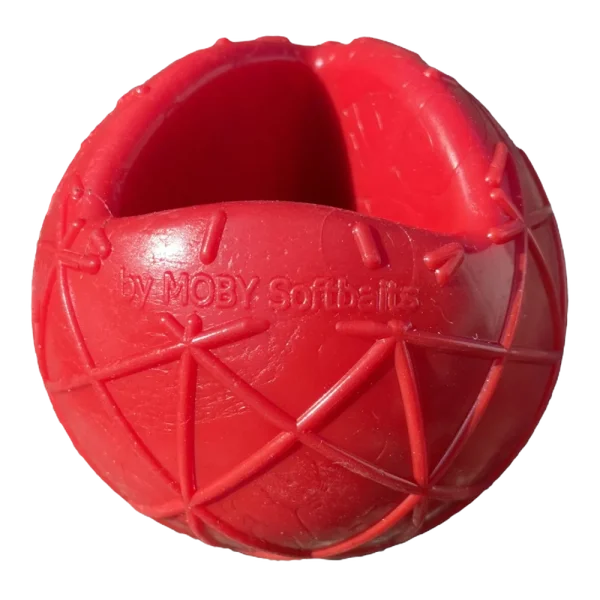 Moby Ball – Rot Größe S (5,5 x 3,8 cm)
