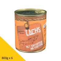 Tarus Naturkost Hund - Edel Menü Dose: Lachs mit...
