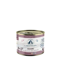 Lakefields Hunde-Nassfutter 200g - WEIDERIND mit...