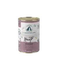 Lakefields Hund Dose Welpen - Weiderind mit Karotten,...