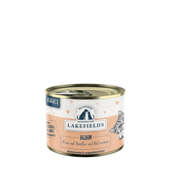 Lakefields Katze Dose - Huhn mit Karotte und Fenchel 200g