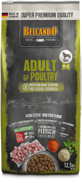 BELCANDO® Trockenfutter Adult GF Poultry 12,5kg für Hunde