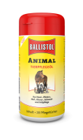 Ballistol Animal Tierpflegeöl  Spenderbox 28 Tücher - sanfte Pflege für Hund & Katz