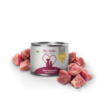 Herrmanns Reinfleisch Dose - Kreativ-Mix Bio Huhn - 200g...