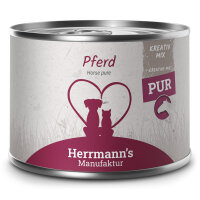 Herrmanns Reinfleisch Dose - Kreativ-Mix Pferd - 200g...