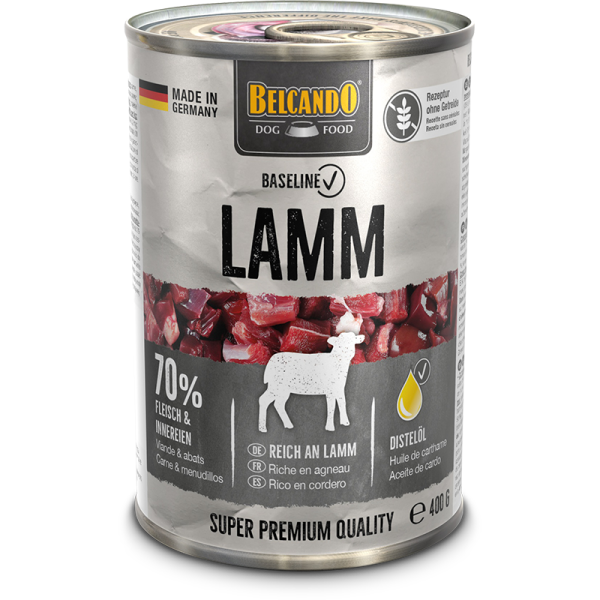 BELCANDO® Dose 400g Baseline Lamm - Hunde Nassfutter