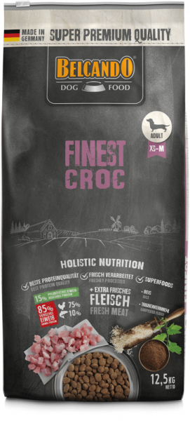 BELCANDO® Trockenfutter Finest Croc 12,5kg für Hunde