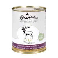 Loisachtaler Reinfleischdose - Hirsch pur 200g