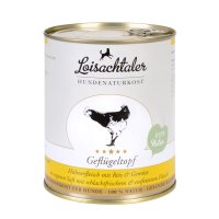 Loisachtaler Hunde Menü Dose - Geflügeltopf mit...