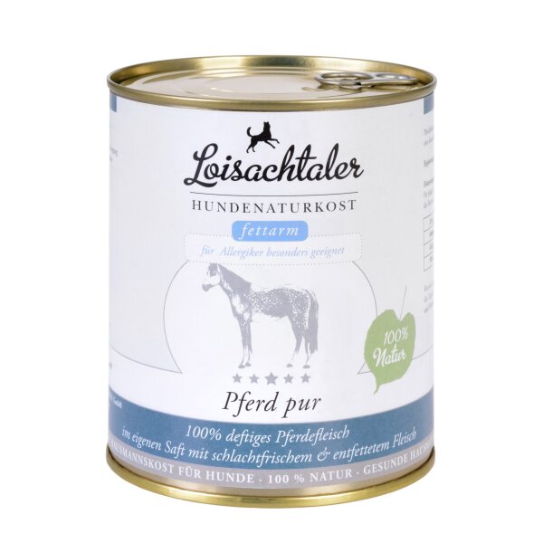 Loisachtaler pur - Pferd 400g Reinfleischdose