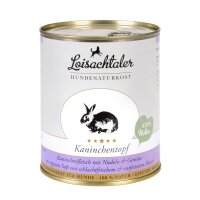 Loisachtaler Menü - Kaninchentopf 800g Nassfutter...