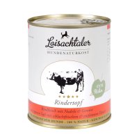 Loisachtaler Hunde Menü Dose - Rindertopf mit...