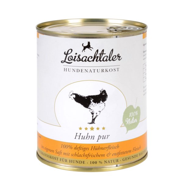 Loisachtaler Reinfleischdose - Huhn pur 800g