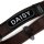 Hunde-Halsband mit NFC Chip Braun - mit Plakette zum Gravieren - Memopet