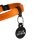 Katzen-Halsband mit NFC Chip Orange - mit Plakette zum Gravieren - Halsumfang 21-28 cm - Memopet